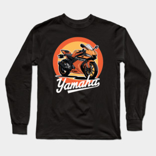 Yamaha R3 Bike Lover Art Funny Gift Long Sleeve T-Shirt