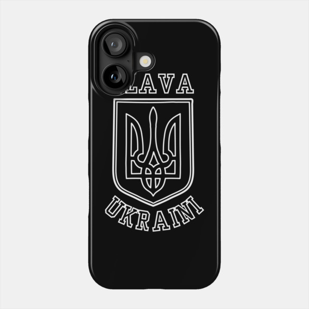 Slava Ukraini - Zelensky Phone Case by Creatifly Graphic Tees