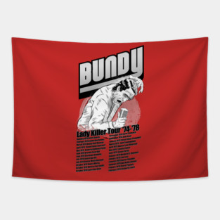 ted bundy lady killer Tapestry