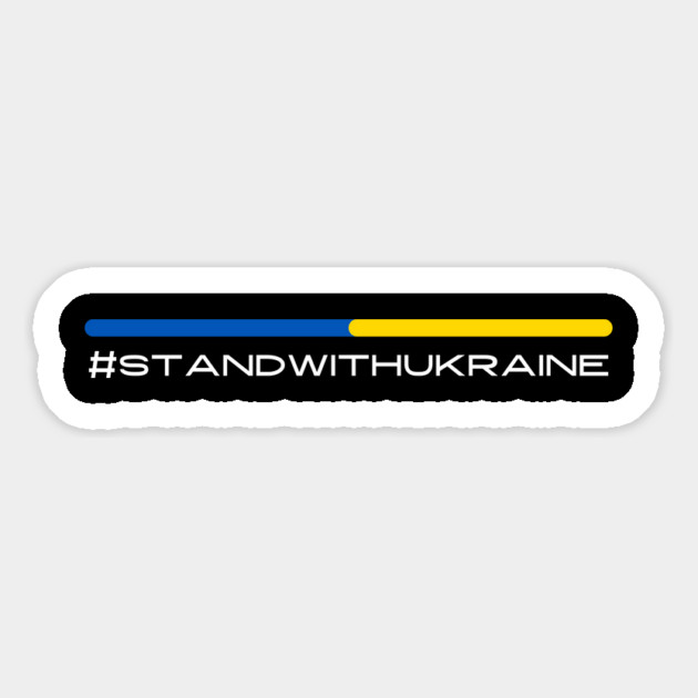 Stand With Ukraine Magnet by Creatifly Graphic Tees