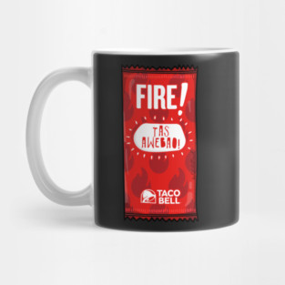 Fire Sauce Spicy Taco Bell Mug