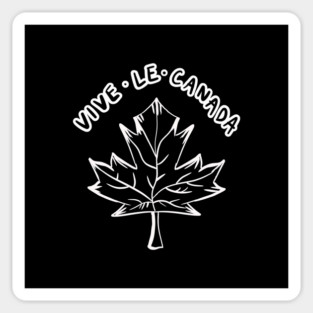 Vive Le Canada Sticker