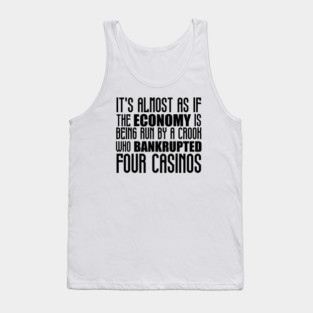 Bad Economy: Bankrupt America Tank Top