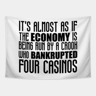 Bad Economy: Bankrupt America Tapestry