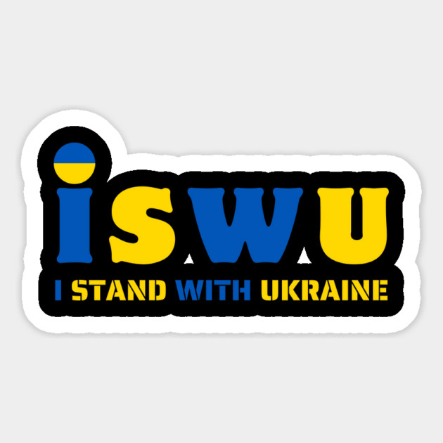 I Stand With Ukraine Magnet by Creatifly Graphic Tees