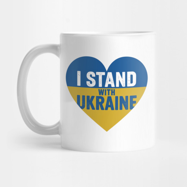I Stand With Ukraine by Creatifly Graphic Tees