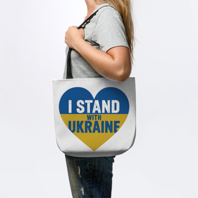 I Stand With Ukraine by Creatifly Graphic Tees