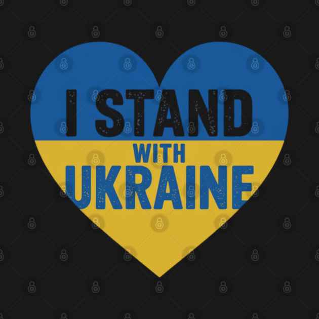 I Stand With Ukraine by Creatifly Graphic Tees