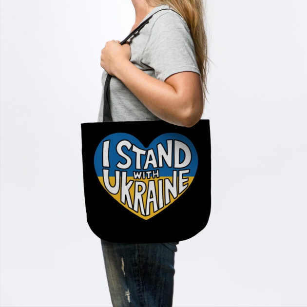 I Stand With Ukraine by Creatifly Graphic Tees