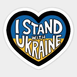 I Stand With Ukraine Magnet
