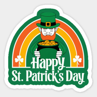 Happy St. Patrick's Day Magnet
