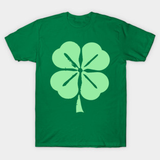Minimalist Four Leaf Clover T-Shirt
