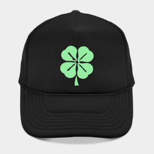 Minimalist Four Leaf Clover Hat