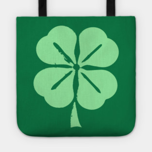 Minimalist Four Leaf Clover Tote