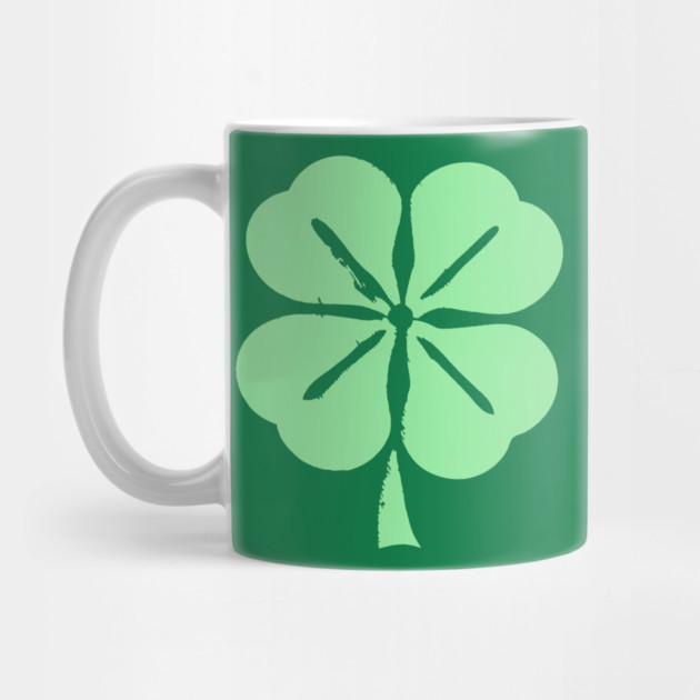 Minimalist Four Leaf Clover by DonWillisJrArt