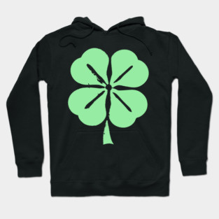 Minimalist Four Leaf Clover Hoodie