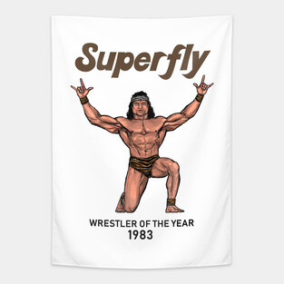 Superfly - Wrestler of the Year 1983 Tapestry