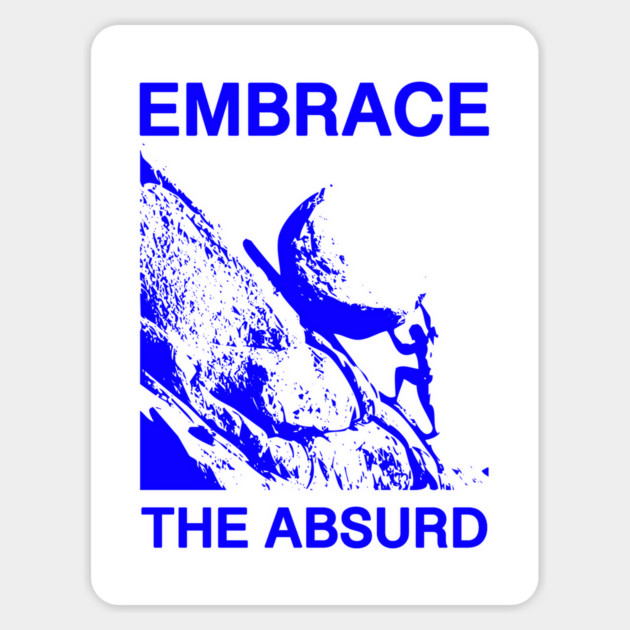 THE MYTH OF SISYPHUS ⚙️ Sticker by Philosophy Shirts