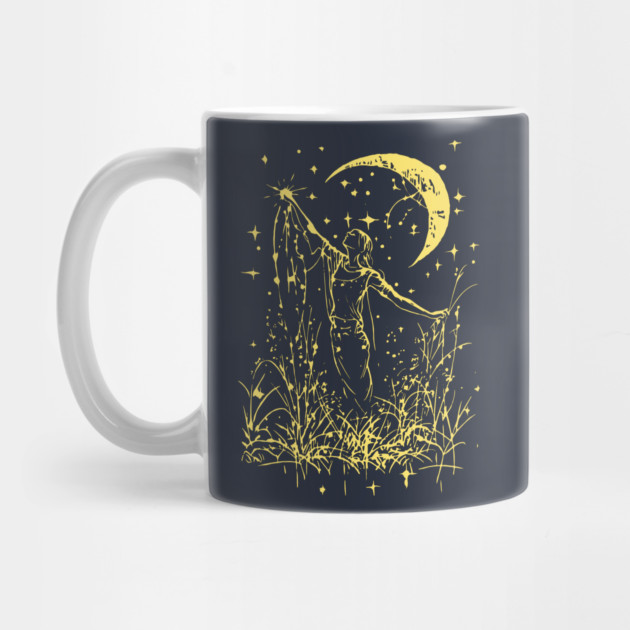 Celestial Goddess Under the Moon – Feminine Lunar Energy by TuncGK