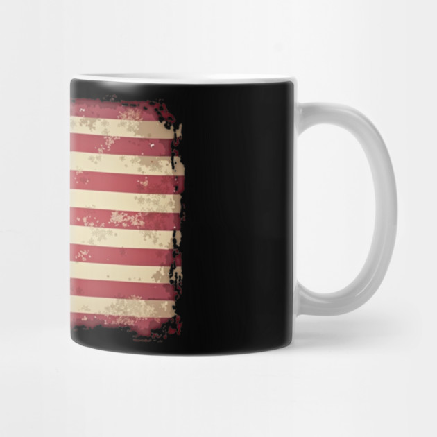 Weathered Resilience: Distressed Stars and Stripes by Steve