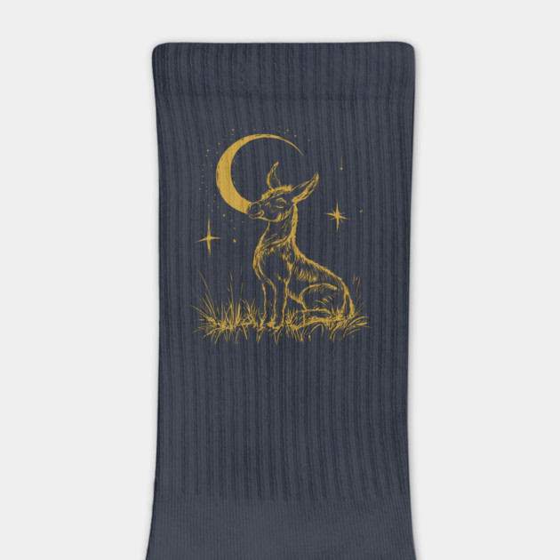 Celestial Baby Donkey Under the Moon – Gentle Nighttime Whimsy by TuncGK