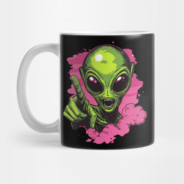 Cosmic Command: The Pointing Alien by Steve