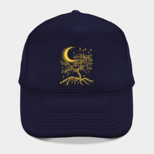 Celestial Tree of Life – Cosmic Roots and Branches of Eternity Hat