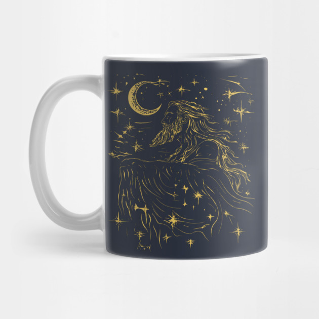 Celestial Zeus Over the Stars – Mythical God of the Heavens by TuncGK