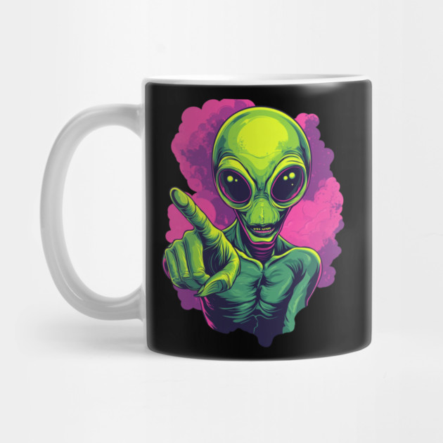 Cosmic Command: The Pointing Alien by Steve