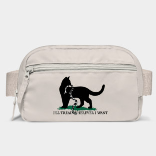 I'll Tread Wherever I Want - Funny Cat Bag