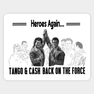 Tango and Cash: Heroes Again Sticker