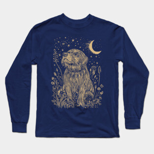 Celestial Shepherd – Guardian of the Night’s Cosmic Realm Long Sleeve T-Shirt