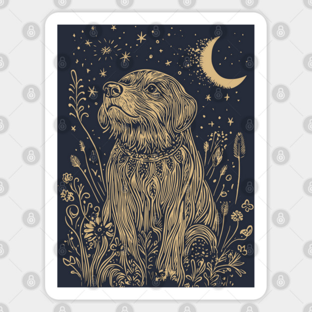 Celestial Shepherd – Guardian of the Night’s Cosmic Realm Sticker by TuncGK