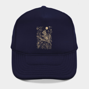 Mystical Squirrel in a Celestial Forest – Cosmic Woodland Spirit Hat