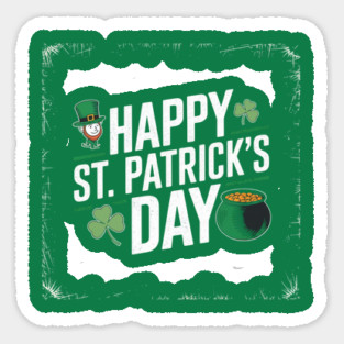 Happy St. Patrick's Day Sticker