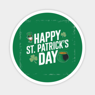 Happy St. Patrick's Day Magnet