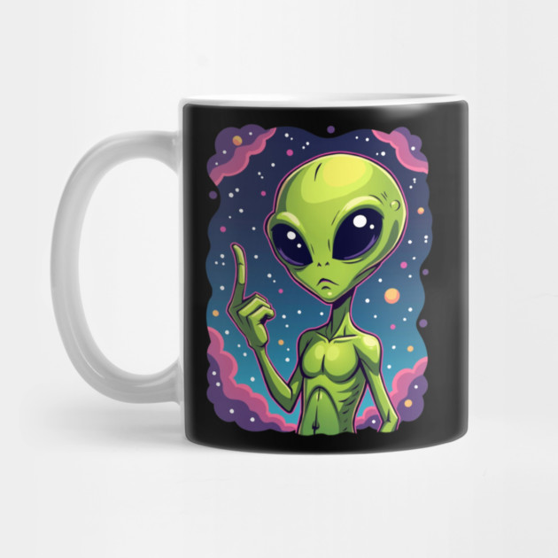 Cosmic Command: The Pointing Alien by Steve