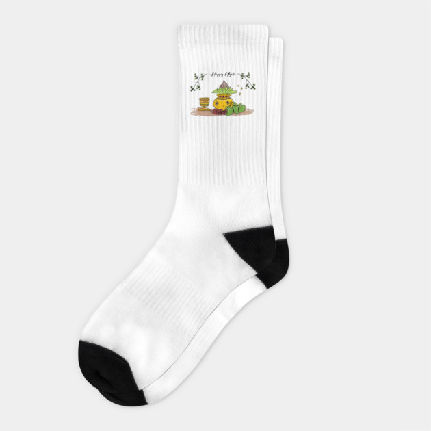 Happy Ugadi Socks by HolidayBug