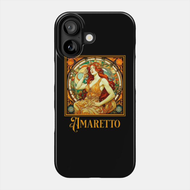 Art Nouveau Amaretto Phone Case by HolidayBug