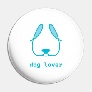 Lover of Dogs Pin