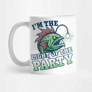 I'm the Light of the Party Anglerfish Mug