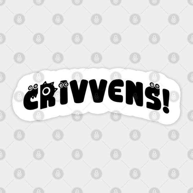 CRIVVENS! Old old Scottish exclamation of surprise Sticker by Luxinda