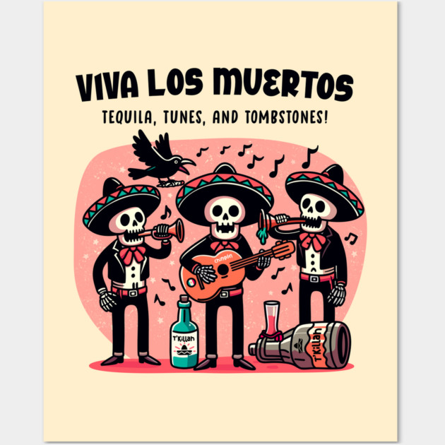 VIVA LOS MUERTOS Wall Art by Fabrik