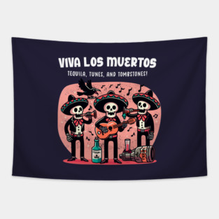 VIVA LOS MUERTOS Tapestry