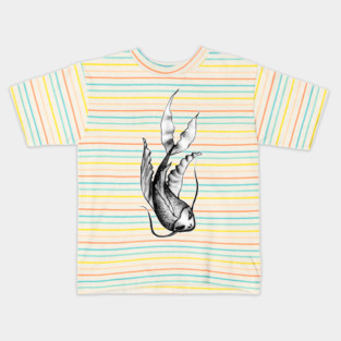 Koi Drawing Kids T-Shirt
