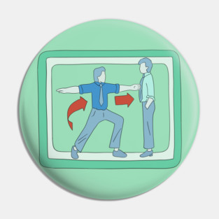 Severance card Pin