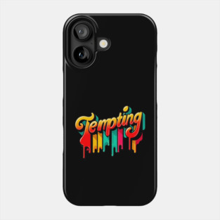 Tempting – Vintage Vibes, Irresistible Style Phone Case