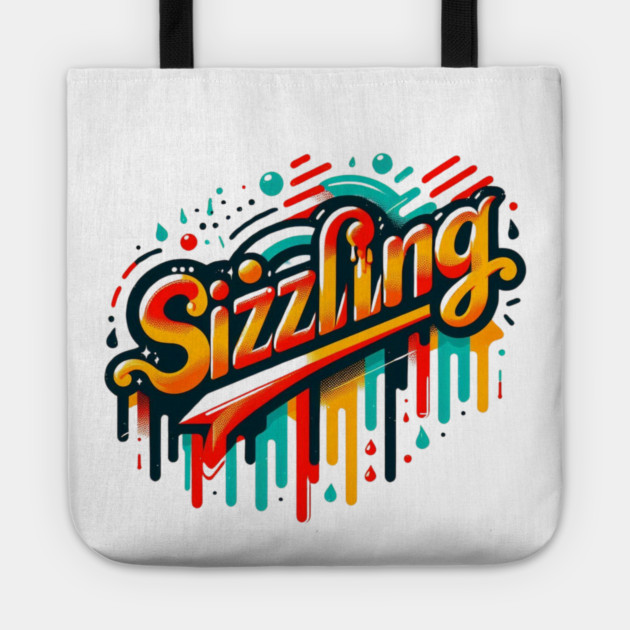 Sizzling – Retro Heat, Timeless Cool Tote by Ben's Store 1