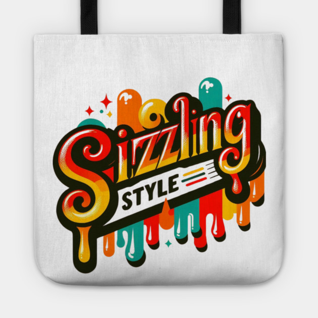Sizzling – Retro Heat, Timeless Cool Tote by Ben's Store 1