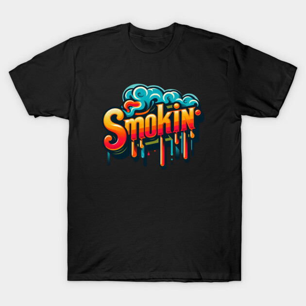 SMOKIN' Retro Vibes T-Shirt by Ben's Store 1